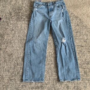 Levi’s Premium Ribcage Straight Ankle Women's Jeans